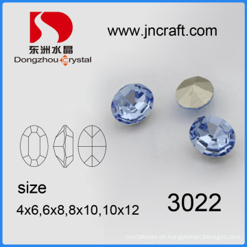 La piedra de lujo cristalina más nueva de Hotsale K9 con la garra para los accesorios de la ropa